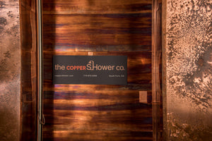 Copper Shower Company Copper Shower Kit Patinas